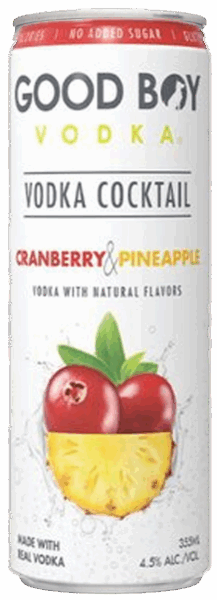 Good Boy Vodka Cocktail Cranberry & Pineapple spirit image