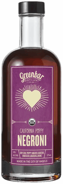 Greenbar California Poppy Negroni spirit image