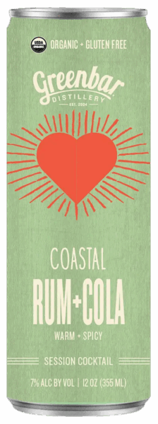 Greenbar Coastal Rum+Cola spirit image