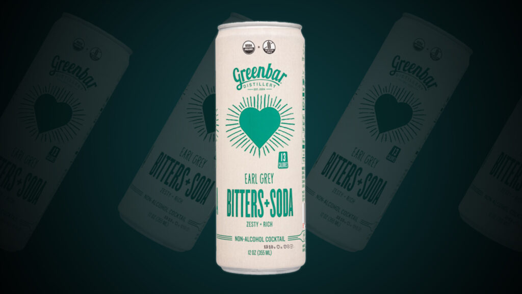 Greenbar Earl Grey Bitters+Soda spirit image
