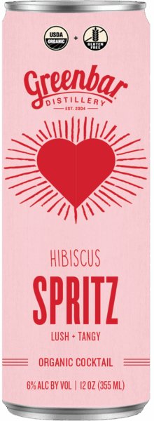 Greenbar Hibiscus Spritz spirit image