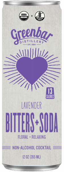 Greenbar Lavender Bitters+Soda spirit image