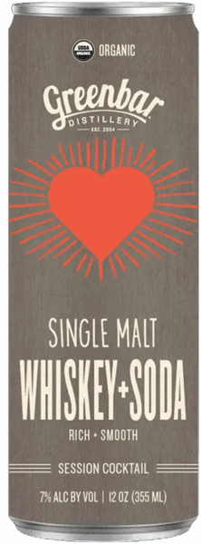 Greenbar Single Malt Whiskey+Soda spirit image