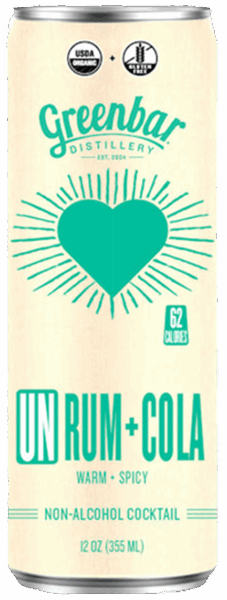 Greenbar UNRum+Cola spirit image