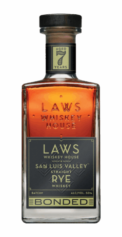 Laws Whiskey House San Luis Valley Bonded Straight Rye 7 Year Old spirit image