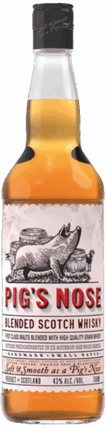 Pig’s Nose Blended Scotch Whisky spirit image