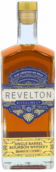 Revelton Distilling Co. Single Barrel Bourbon spirit image