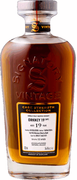 Signatory Vintage Orkney 19 Years spirit image