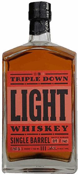 Triple Down Light Whiskey Single Barrel spirit image