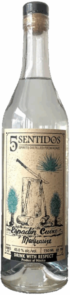 5 Sentidos Espadin Madrecuixe spirit image