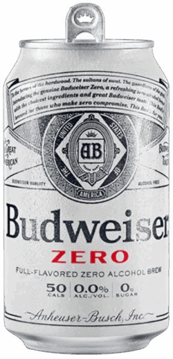 Budweiser Zero spirit image