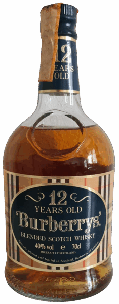 Burberrys Blended 12 Years spirit image