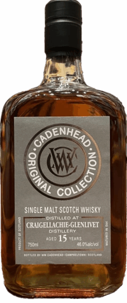 Cadenhead Original Collection Scotch Craigellachie-Glenlivet 15 Years spirit image