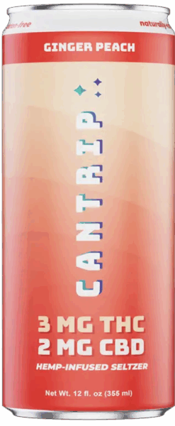 Cantrip Ginger Peach Seltzer spirit image