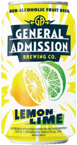 General Admission Brewing Lemon Lime spirit image