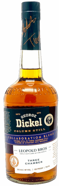 George Dickel Collaboration Blend Leopold Bros Three Chamber spirit image