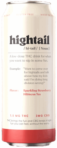 Hightail Sparkling Strawberry Hibiscus Tea spirit image