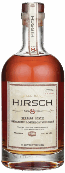 Hirsch 8 Years High Rye Bourbon spirit image