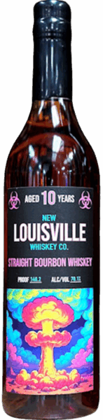 New Louisville Whiskey Co. Bourbon 10 Years spirit image