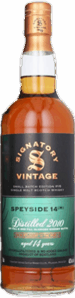 Signatory Vintage Speyside 14 spirit image