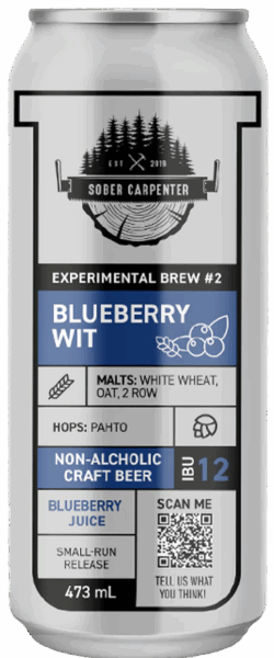 Sober Carpenter Blueberry Wit spirit image