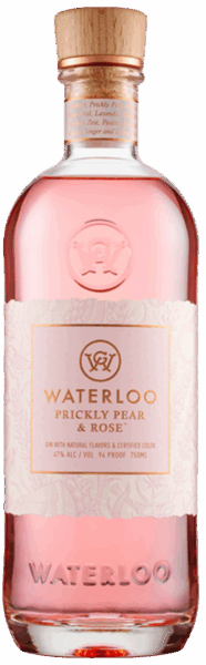 Waterloo Prickly Pear & Rose Gin spirit image