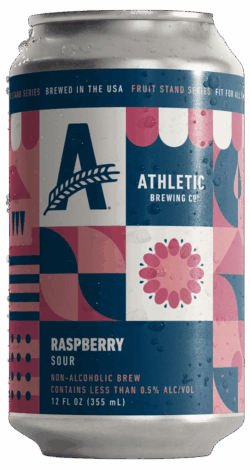 Athletic Brewing Co. Raspberry Sour spirit image