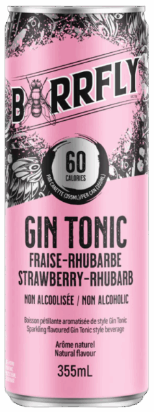 Barrfly Strawberry-Rhubarb Gin Tonic spirit image