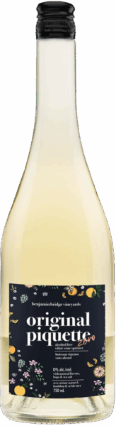 Benjamin Bridge Original Piquette Zero spirit image