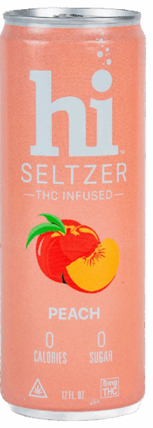 Hi Seltzer Peach spirit image