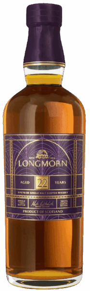 Longmorn Speyside Single Malt Scotch 22 Years spirit image