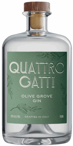 Quattro Gatti Gin Olive Grove spirit image