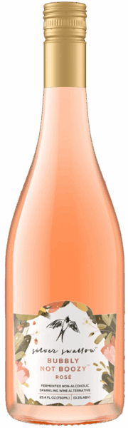 Silver Swallow Bubbly Not Boozy Rosé spirit image