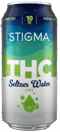 Stigma THC Lime Seltzer Water spirit image