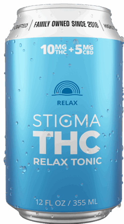 Stigma THC Relax Tonic Black Cherry spirit image