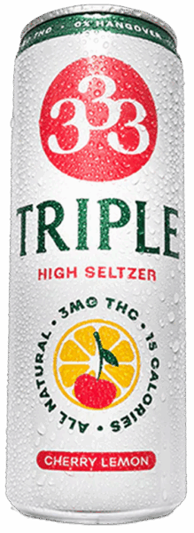 Triple High Seltzer Cherry Lemon spirit image