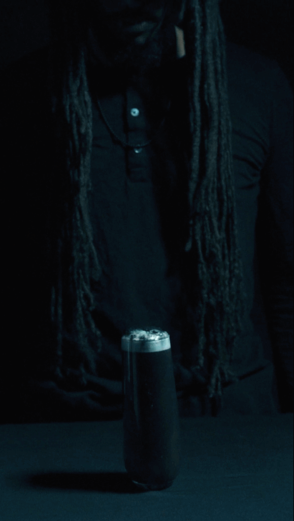 non-alcoholic Halloween cocktail