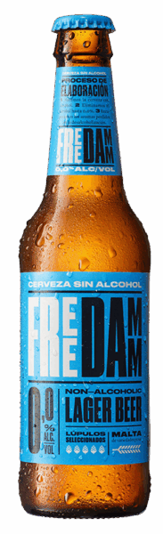 Free Damm Non-Alcoholic Lager Beer spirit image