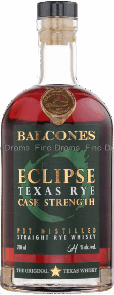 Balcones Eclipse Texas Rye Cask Strength spirit image