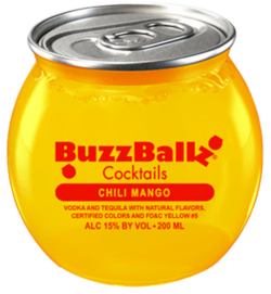 BuzzBallz Mixed Drinks Chili Mango spirit image