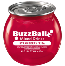 BuzzBallz Mixed Drinks Strawberry ‘Rita spirit image