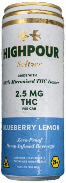 Highpour Blueberry Lemon Seltzer spirit image