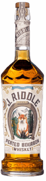 J. Riddle Peated Bourbon Whiskey spirit image