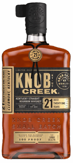 Knob Creek Bourbon Aged 21 Years spirit image