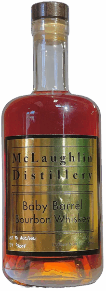McLaughlin Distillery Baby Barrel Bourbon spirit image