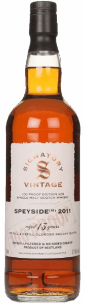 Signatory Vintage Scotch Speyside 2011 13 Years spirit image