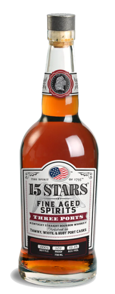 15 STARS Three Ports Fine-Aged Bourbon spirit image
