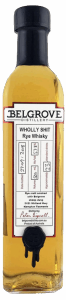 Belgrove Wholly Shit Rye Whisky spirit image