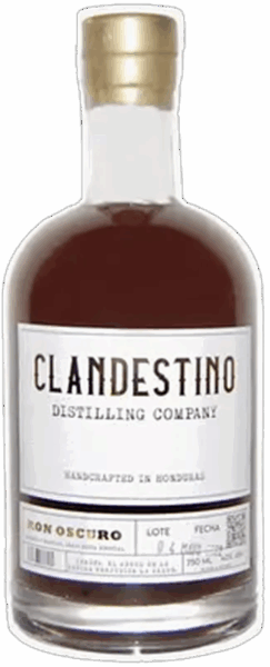 Clandestino Distilling Company Ron Oscuro spirit image