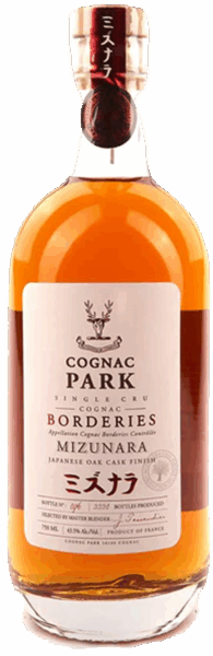 Cognac Park Single Cru Borderies Mizunara Cask spirit image